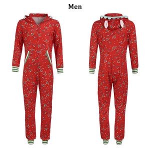 Christmas Printed Jumpsuit Homewear 6