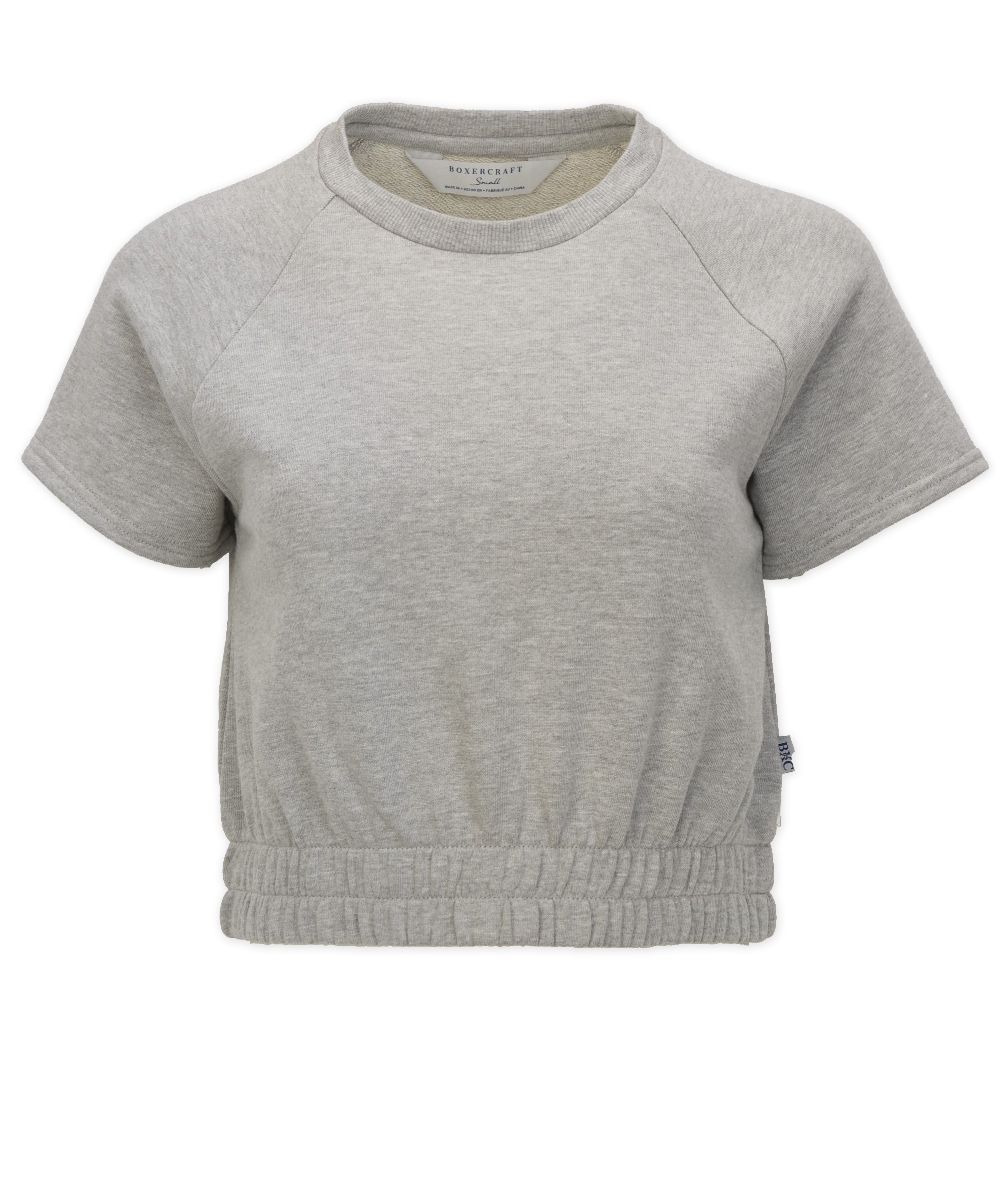 BOXERCRAFT  WOMEN'S FRENCH TERRY CREW 1
