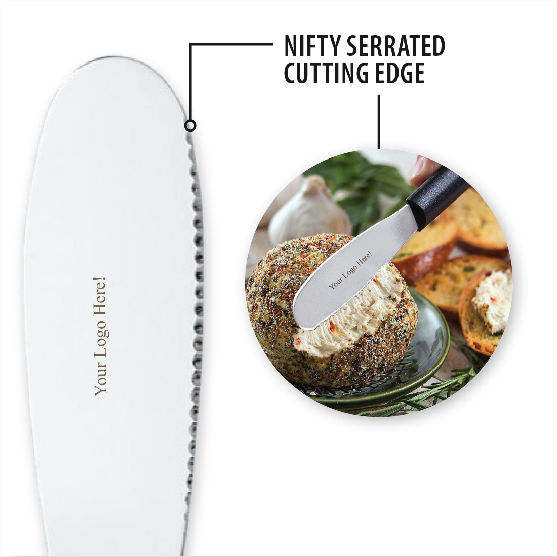 Party Spreader w/Black Handle 3