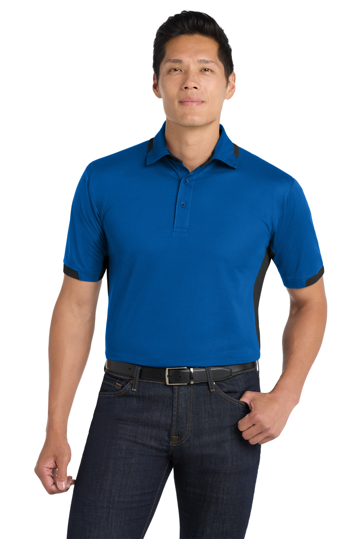 Port Authority Dry Zone Colorblock Ottoman Polo. K524 29