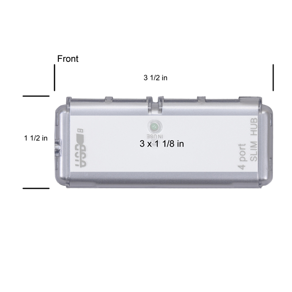 Holly Avenue 4 Ports Slim Hub