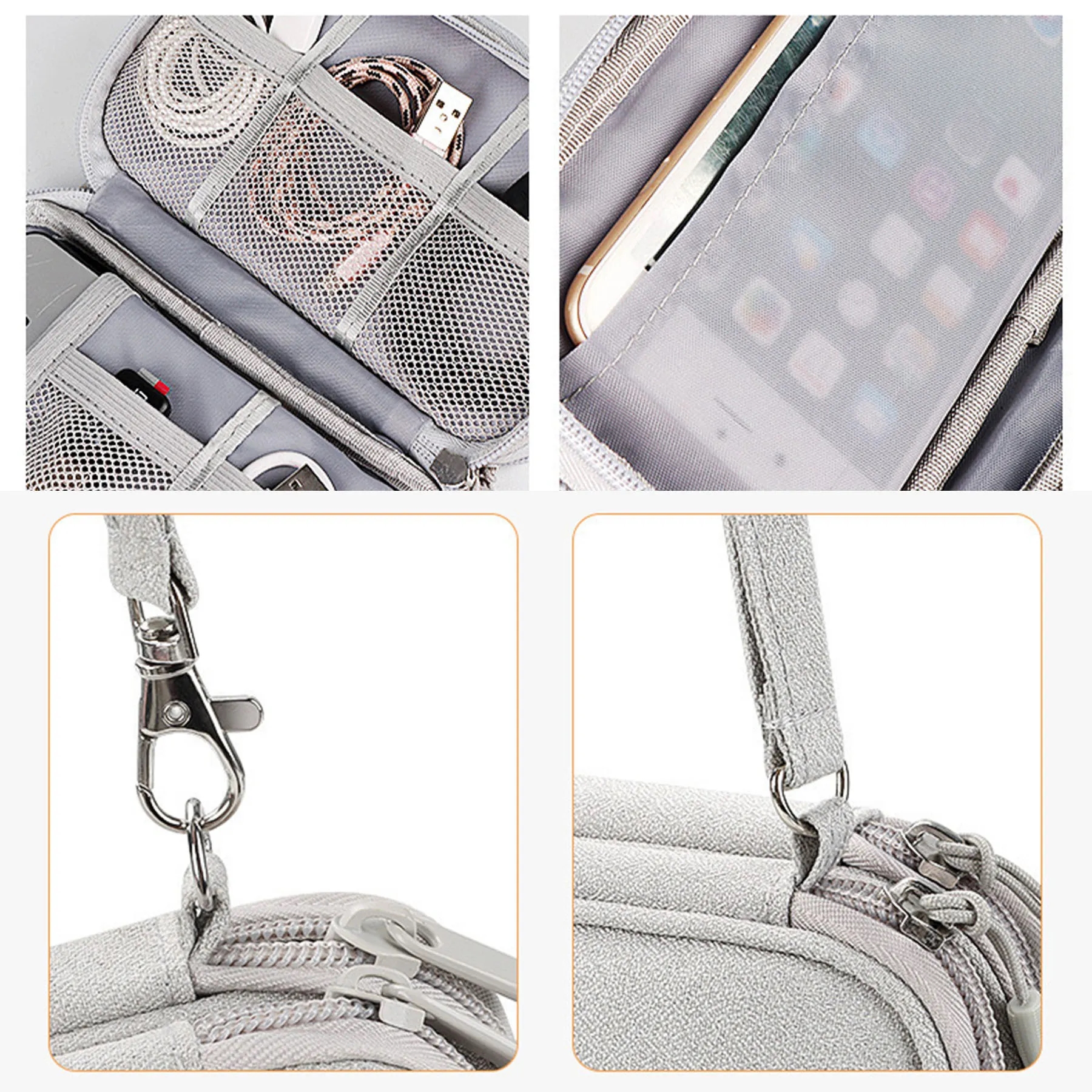 Electronics Travel Organizer 4