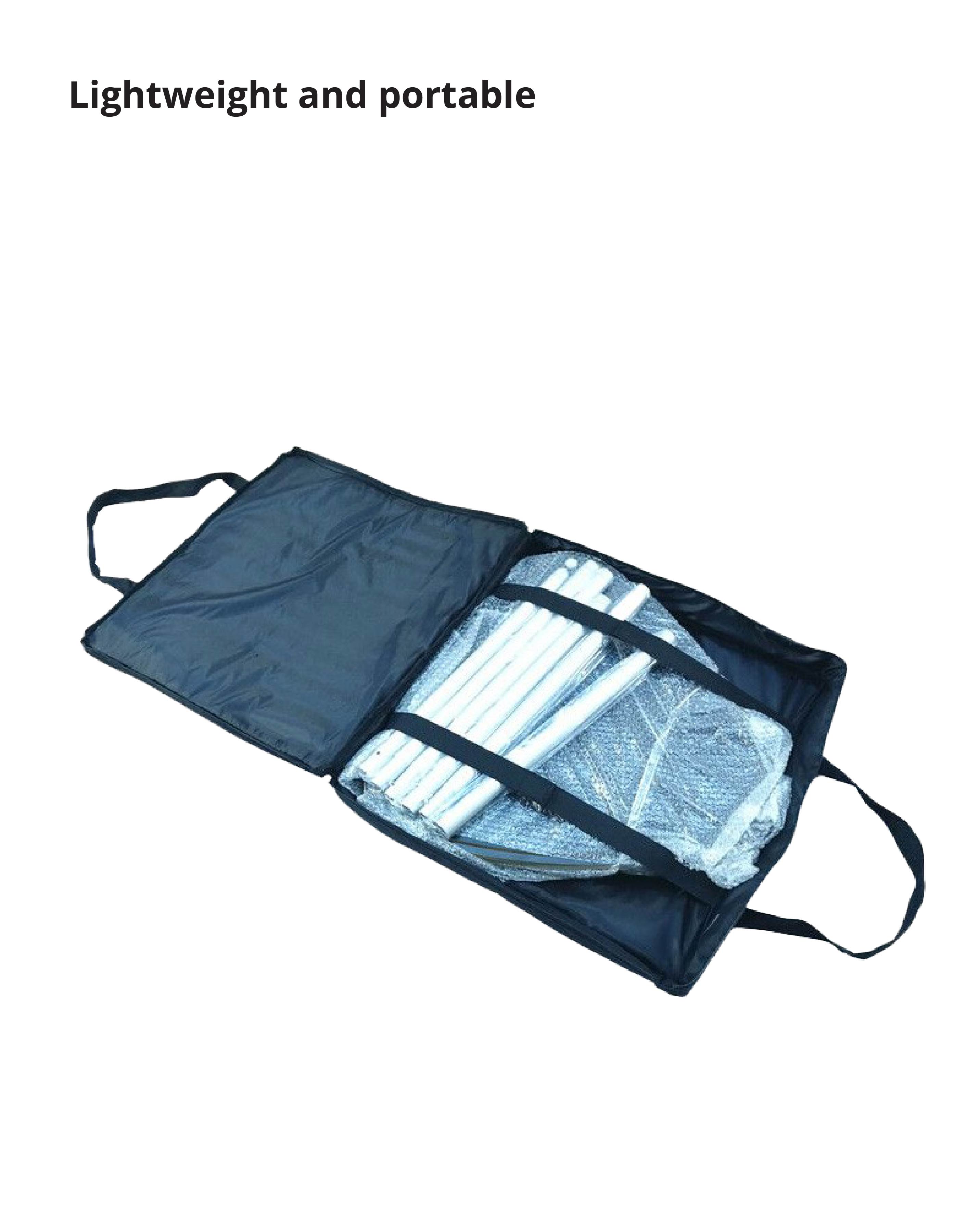 Popup Booth - Oval with Accessories 1