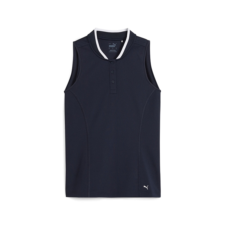 Puma Ladies Range Sleeveless Pique Top 4