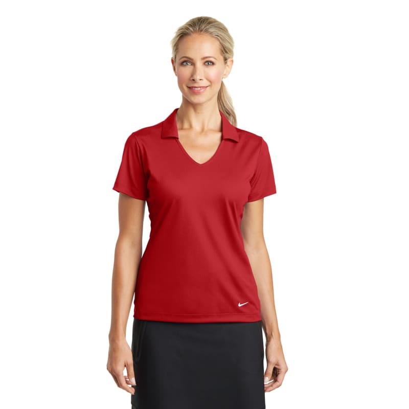 Nike Women's Dri-FIT Vertical Mesh Polo. 36