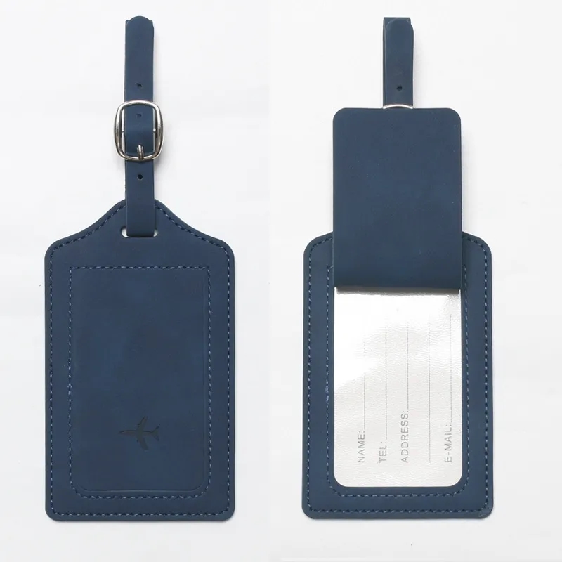 PU Leather Luggage Tag 3