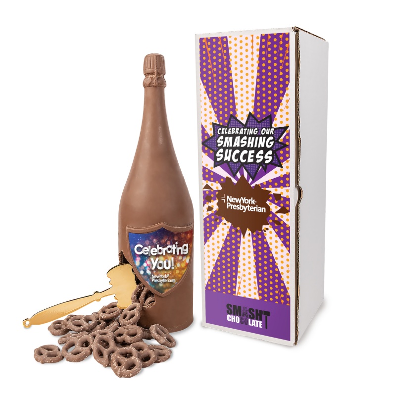Mega Smash Chocolate with Mini Milk Pretzels 1
