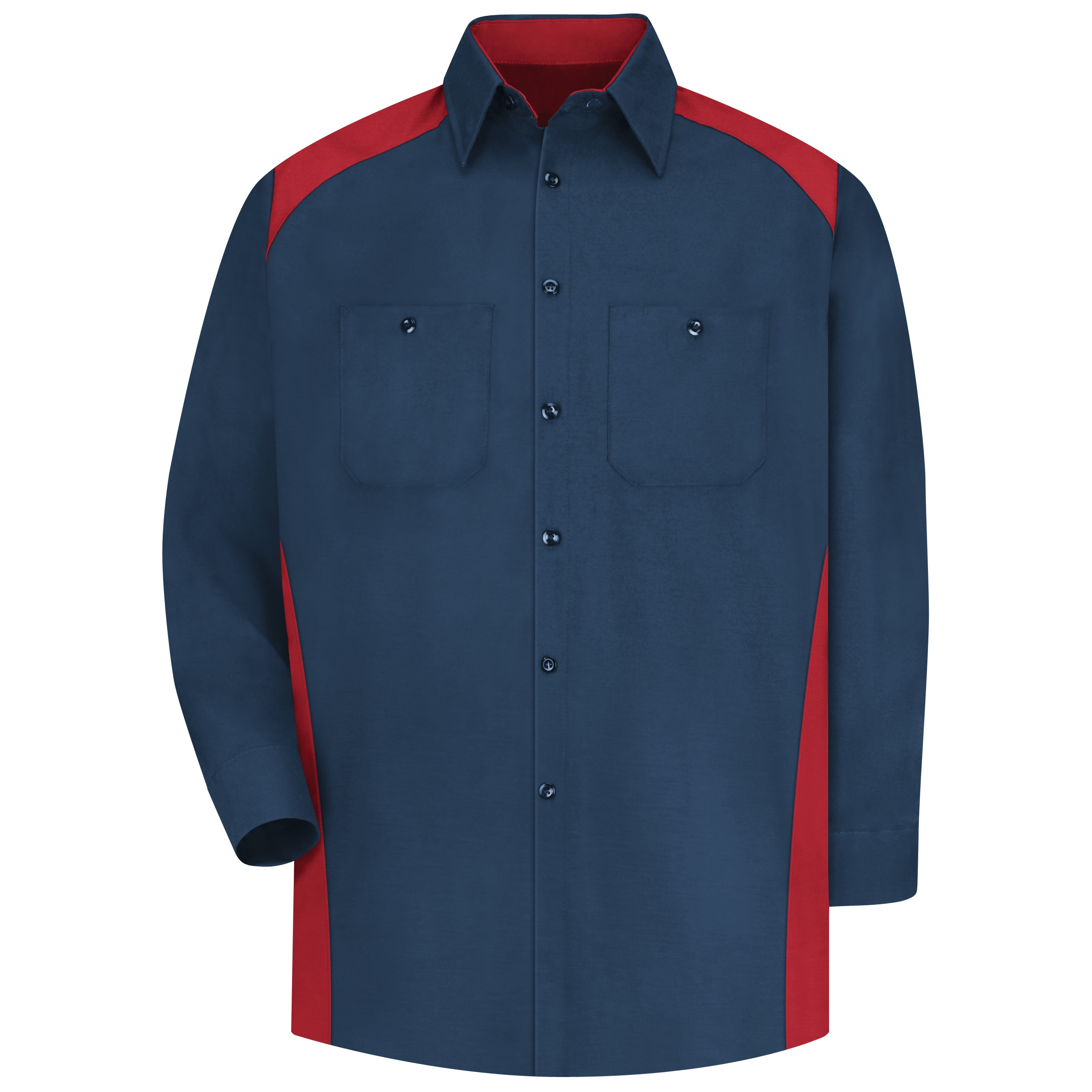 Red Kap® Men's Long Sleeve Motorsports Shirt 2
