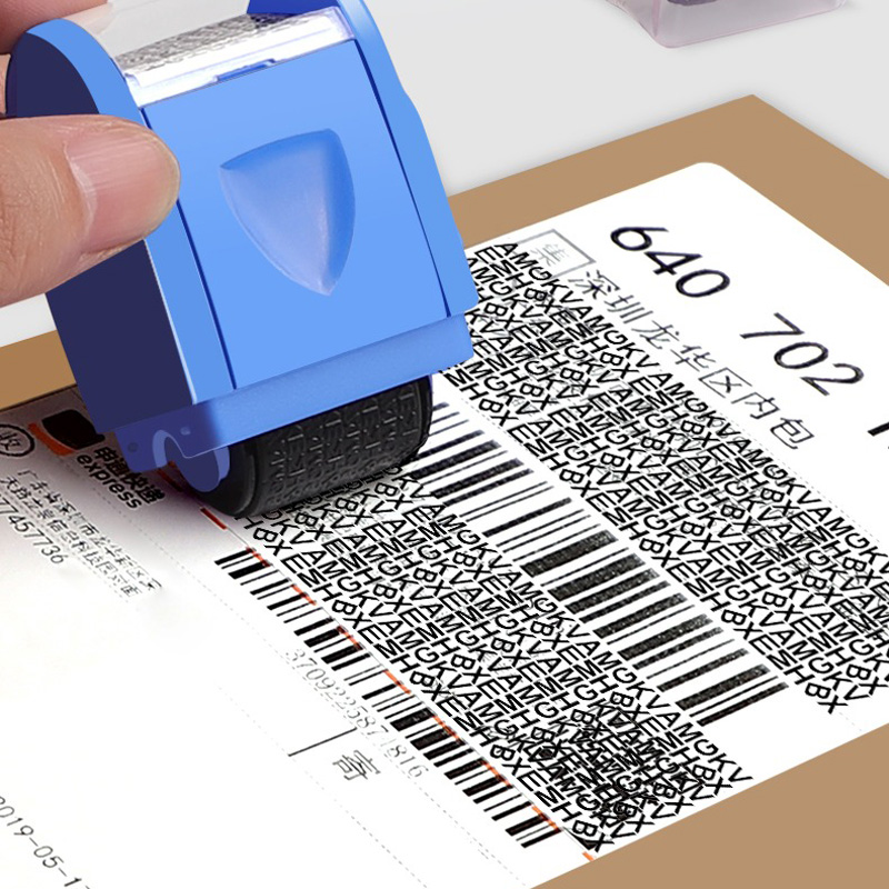 Identity Theft Protection Roller Stamp 2