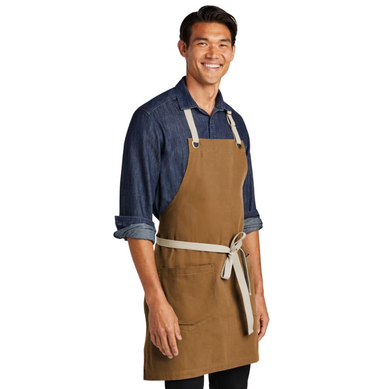 Port Authority Canvas Full-Length Two-Pocket Apron 9