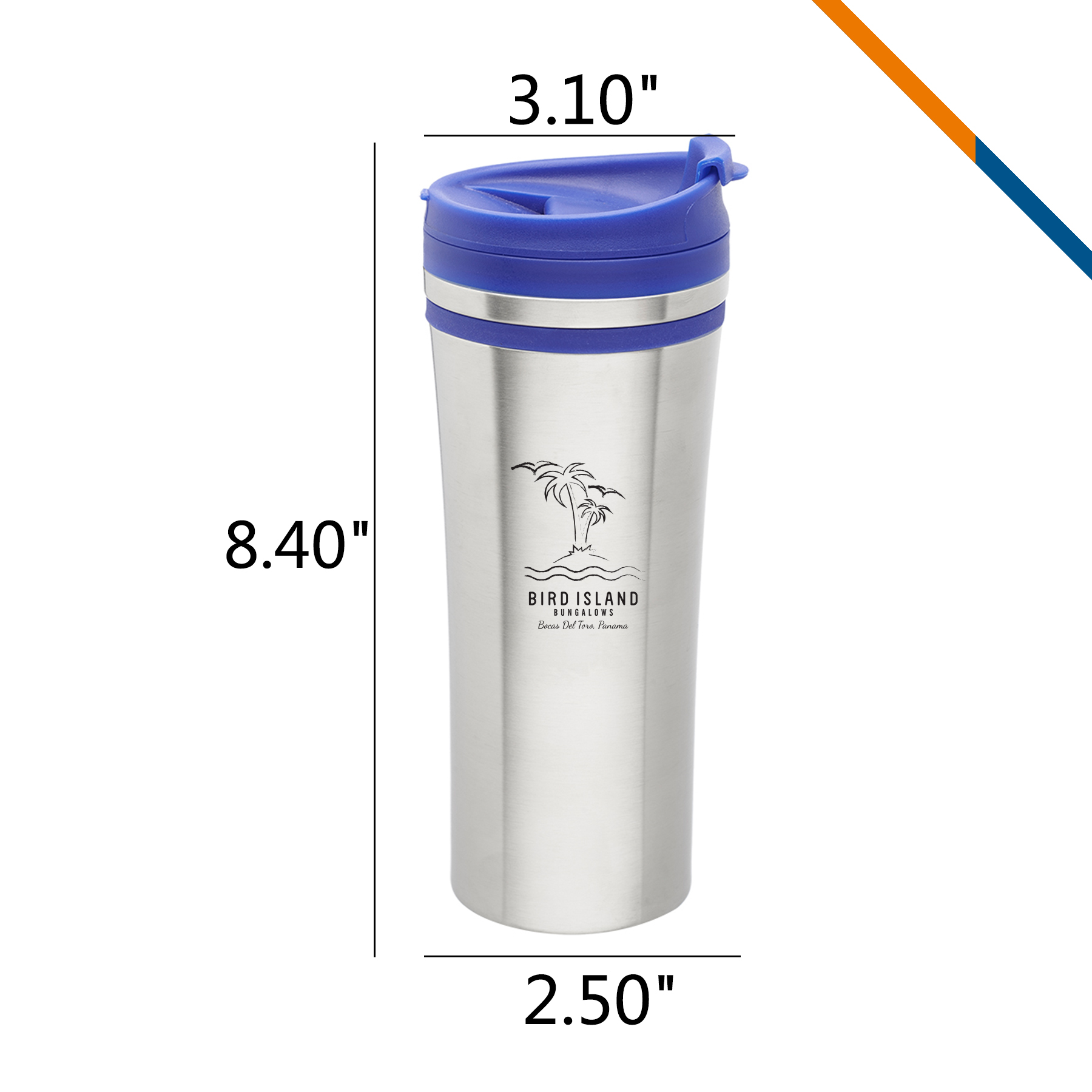 Clast Stainless Steel Travel Mug - 15 OZ. 7