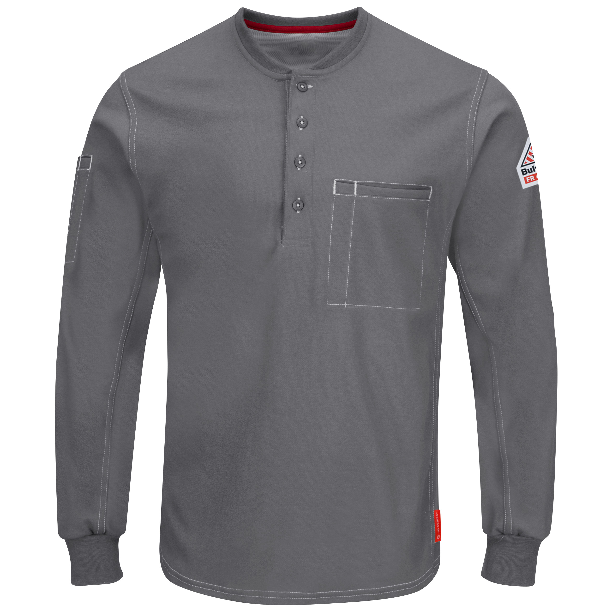 Bulwark® iQ Series® Comfort Plus Knit Men's FR Henley 4
