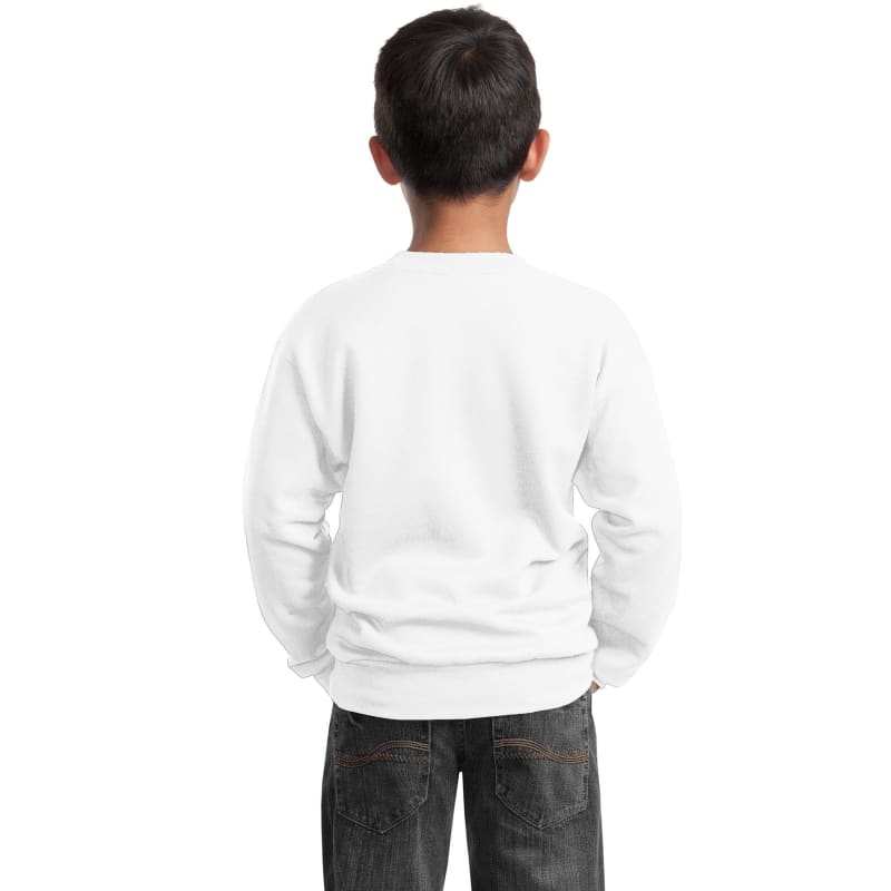 Port & Company Youth Core Fleece Crewneck Sweatshirt. 35