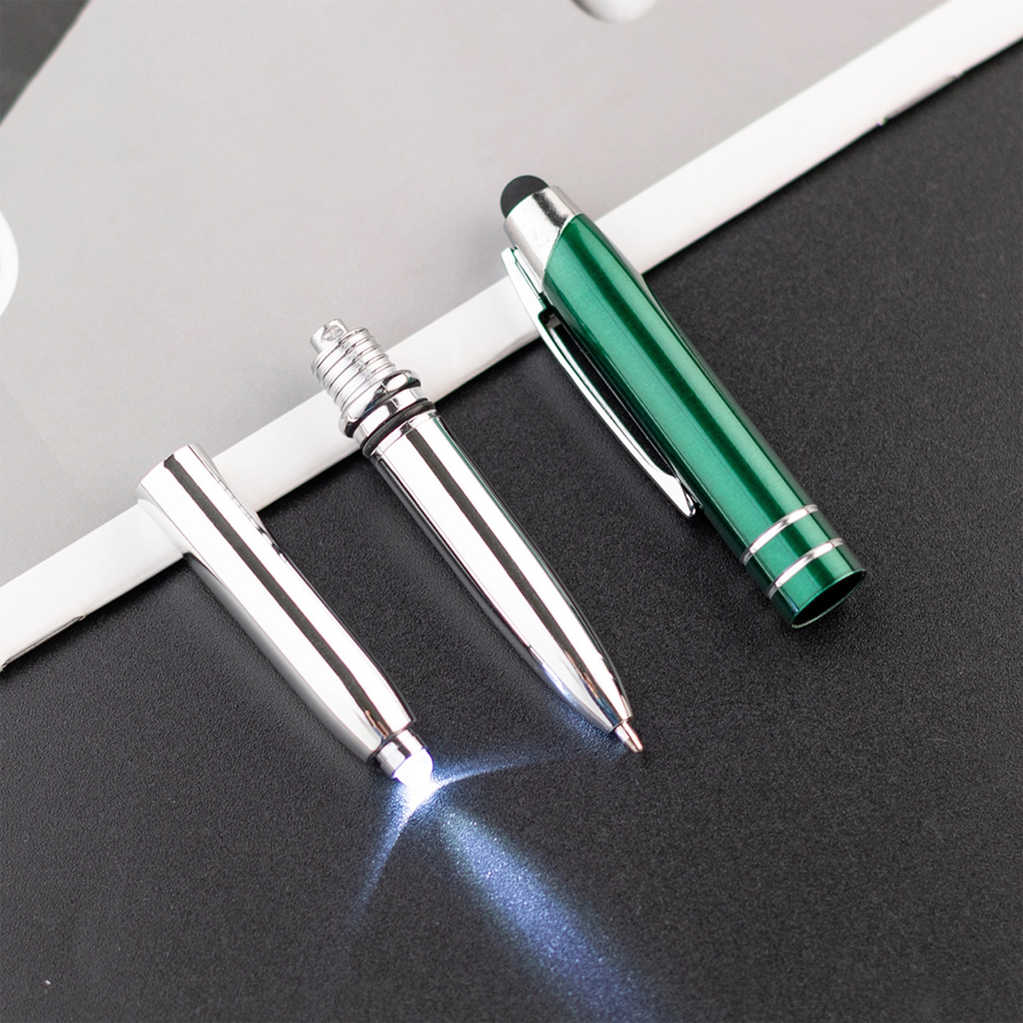 LED Ballpoint Pen With Stylus 3