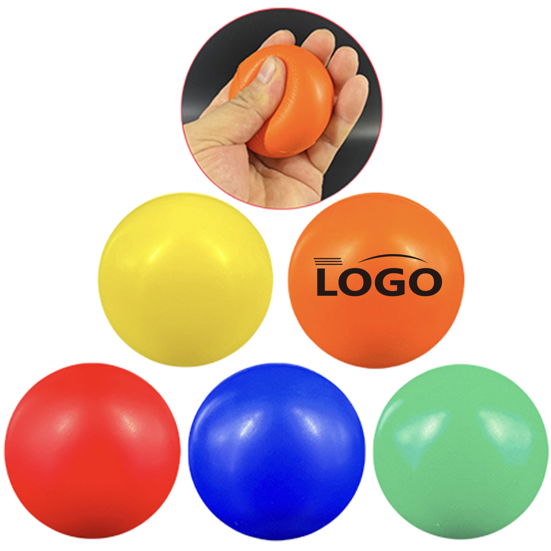 Motivational Stress Relievers Balls 2.4 Inch 1