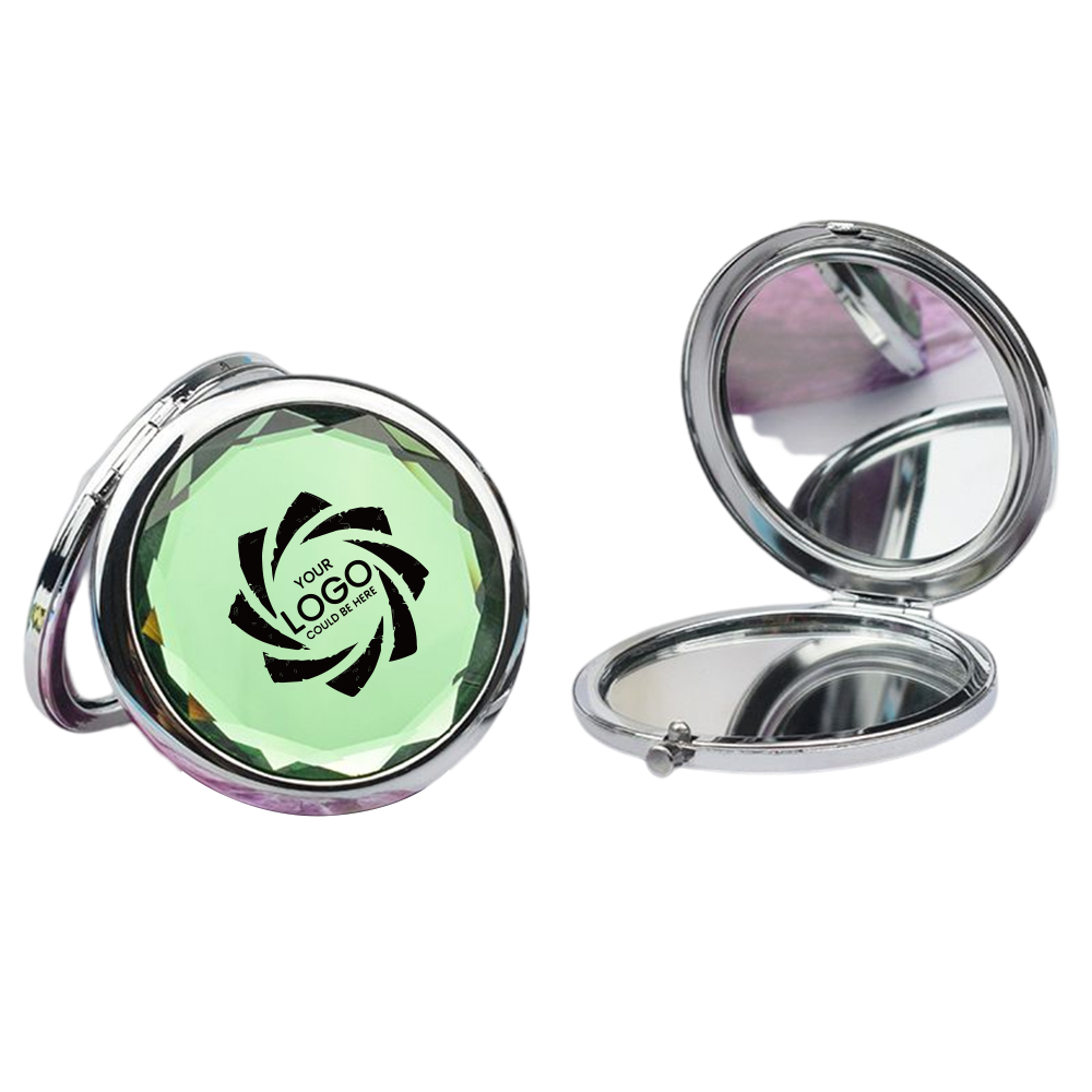 Crystal makeup pocket mirror 2