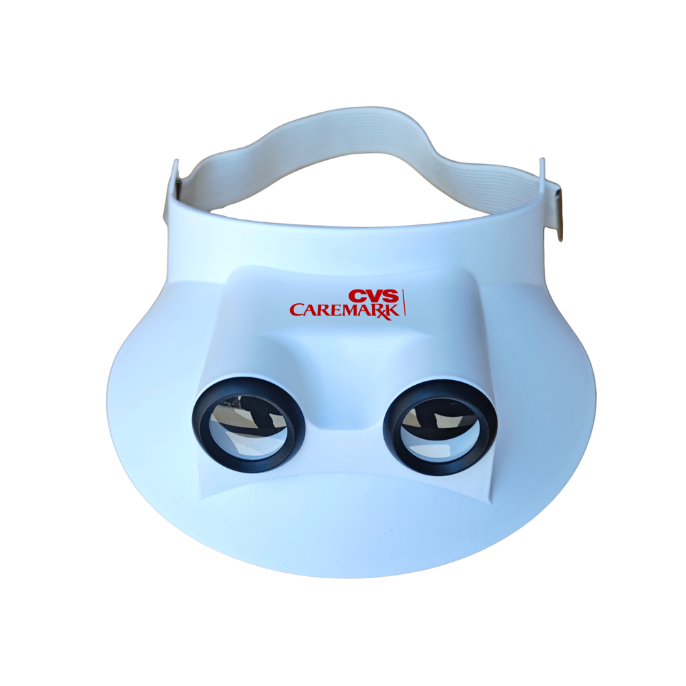 Sun Visor w/ Built-In Binoculars 2