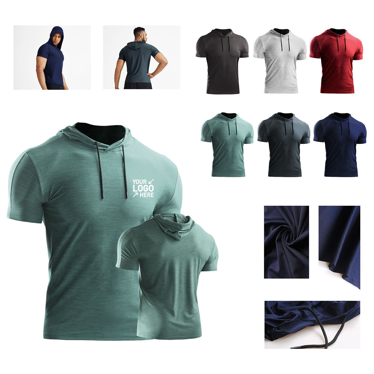 Short Sleeve Hoodie 2