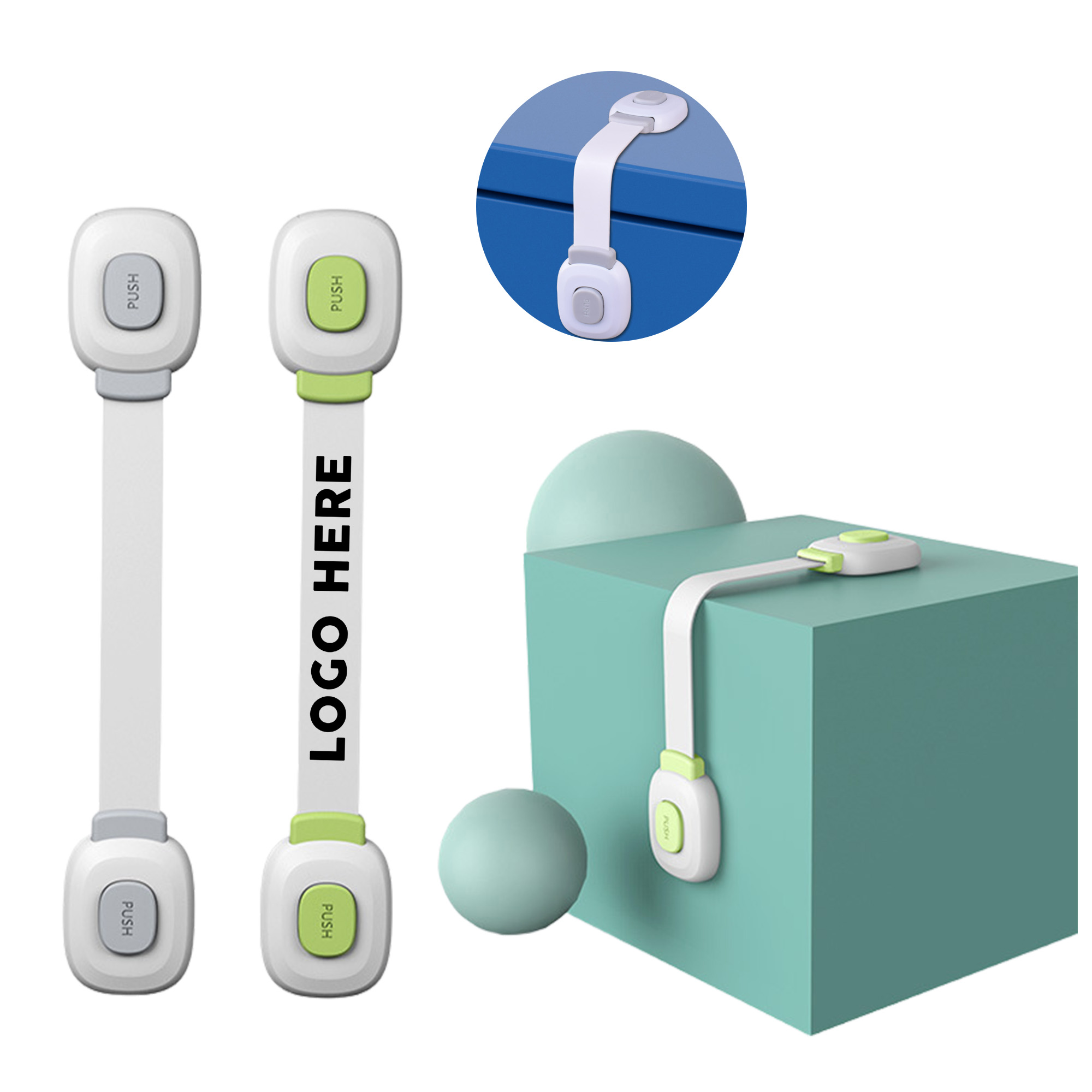 MOQ 50 Multifunctional Child Safety Lock for Cabinets and Drawers 1