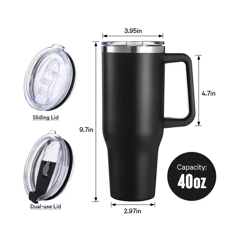 40 Oz. Intrepid Stainless Steel Tumbler 1