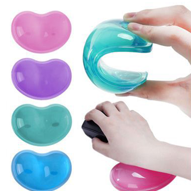 Silicone Heart Shaped Gel Wrist Rest Pad 1