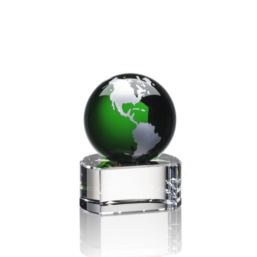 Dundee Globe Award - Green/Silver 2