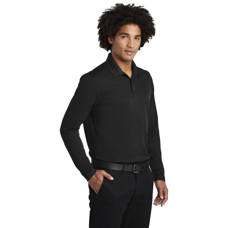 Sport-Tek PosiCharge RacerMesh Long Sleeve Polo. 11