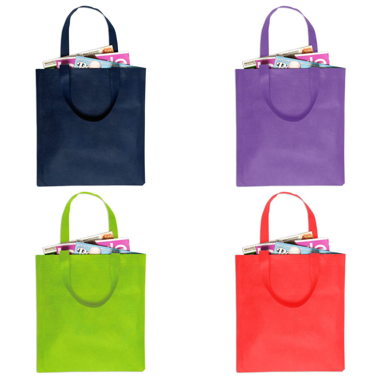 Non Woven Sublimated Reusable Tote Bag 11