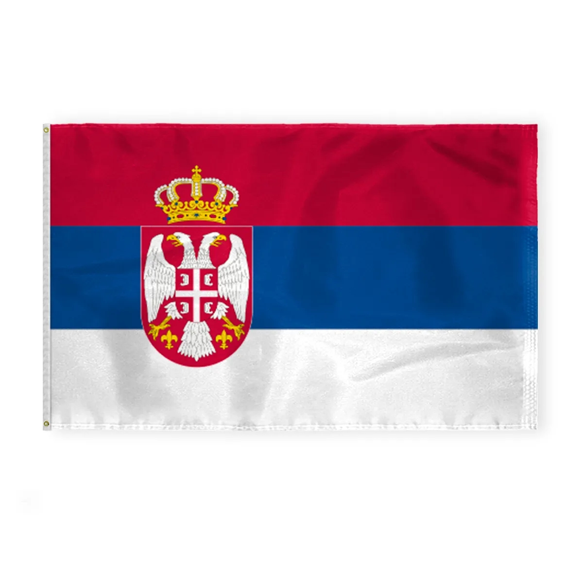 World Flag - Serbia With Seal 6