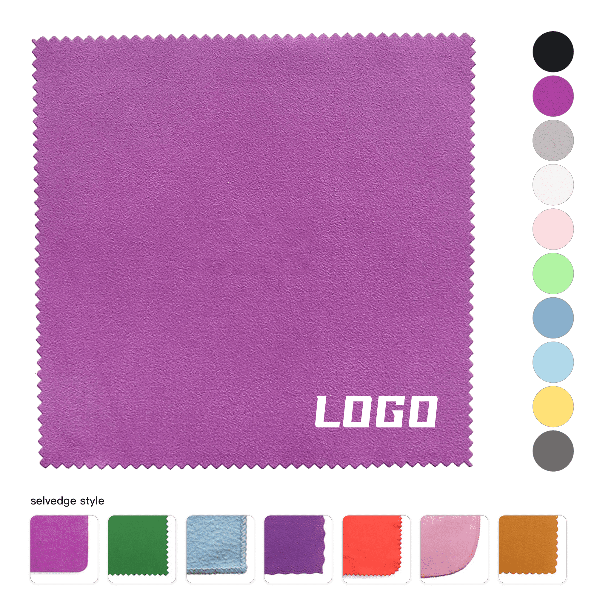 100% polyester microfiber Suede Cloth 3