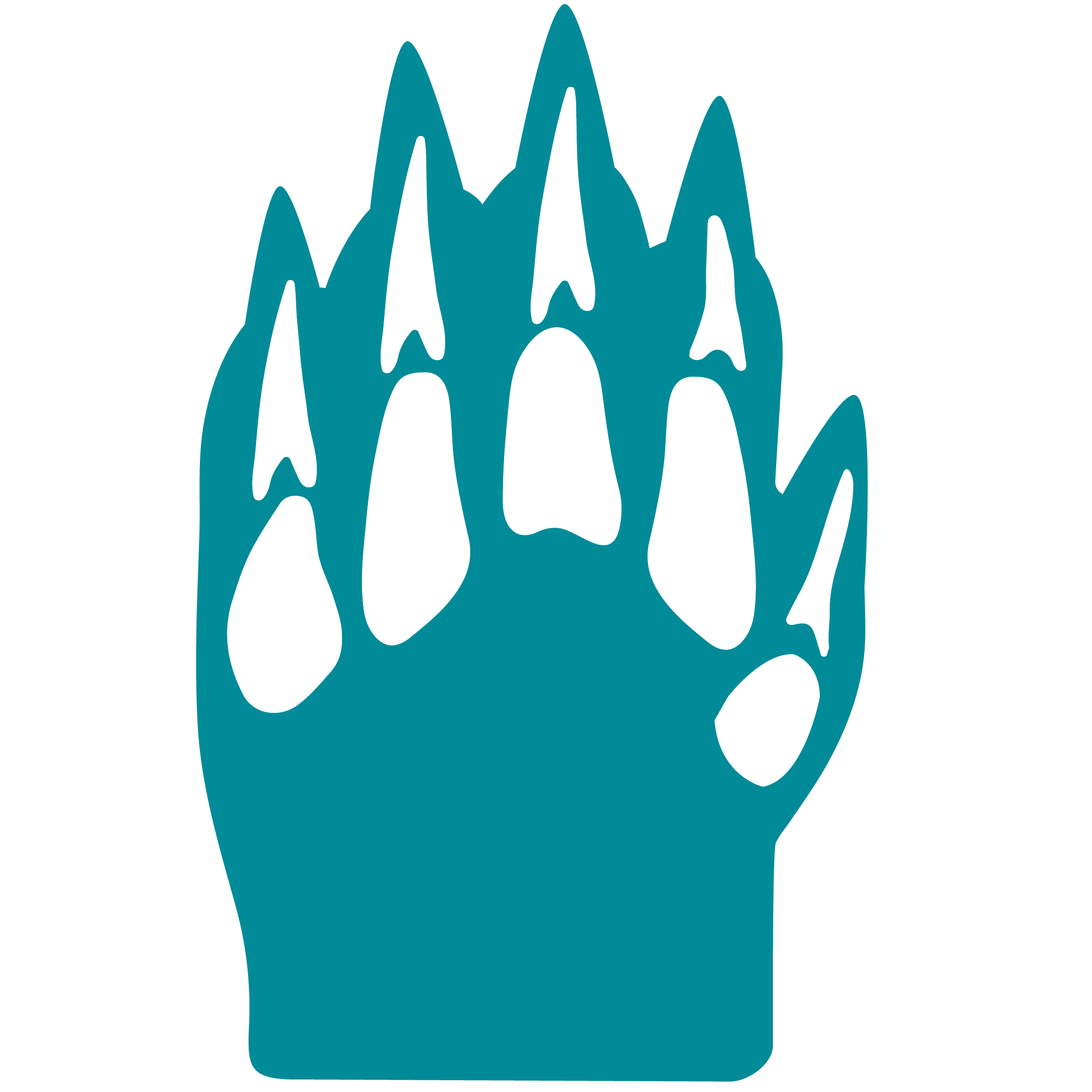 Foam Dinosaur Claw Mitt 24