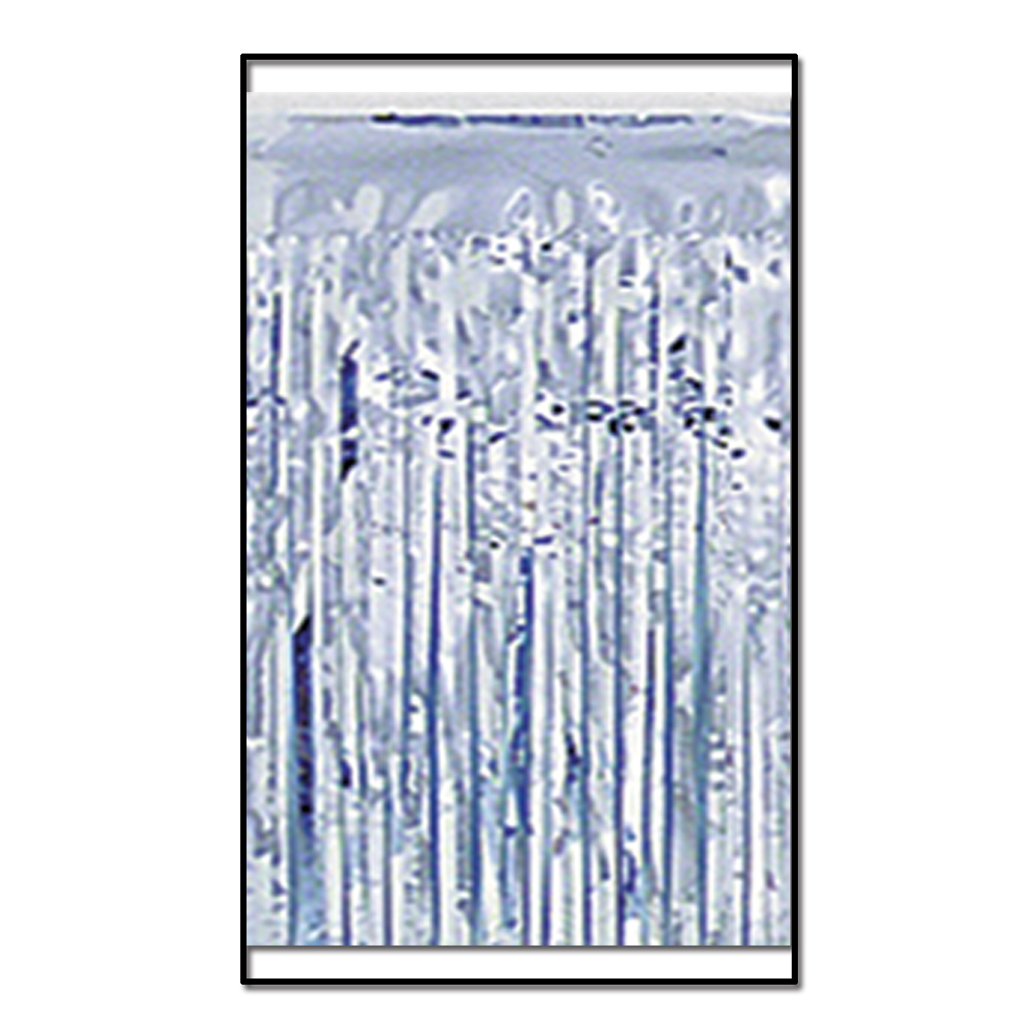 Flame Resistant 2-Ply Metallic Fringe Drapes