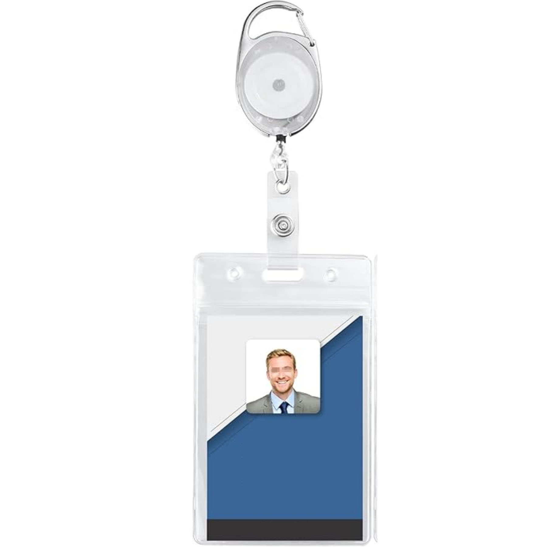 ID Badge Keyring Clip 8