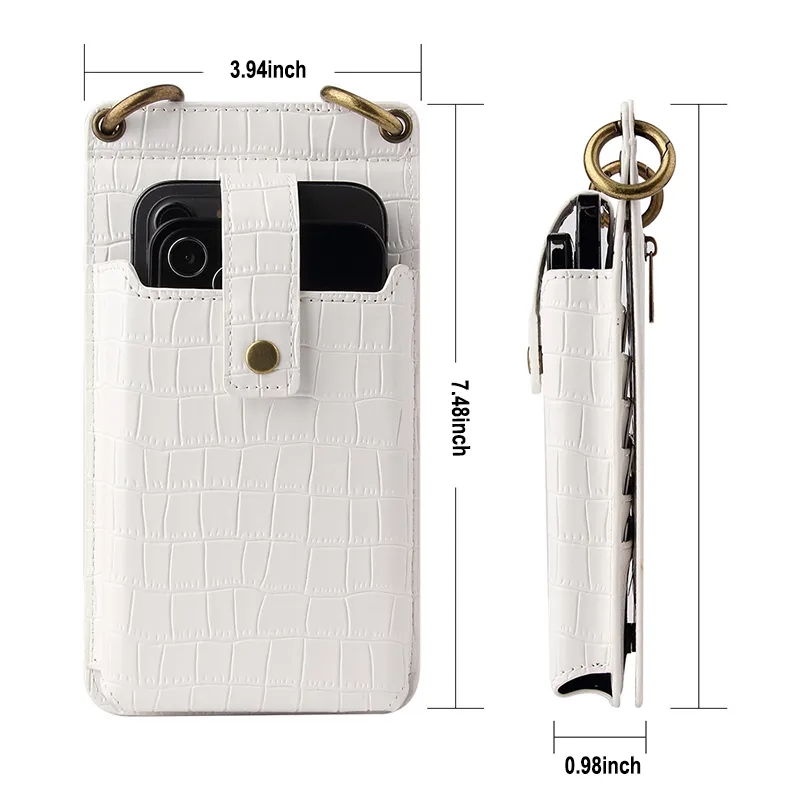 Crossbody Women Cell Phone Purse with Card Slots 4