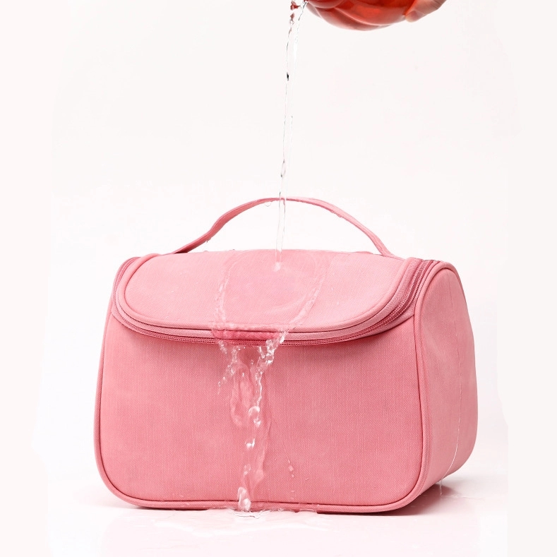PU Travel Toiletry Organizer Bag & Makeup Cosmetic Handbag 5