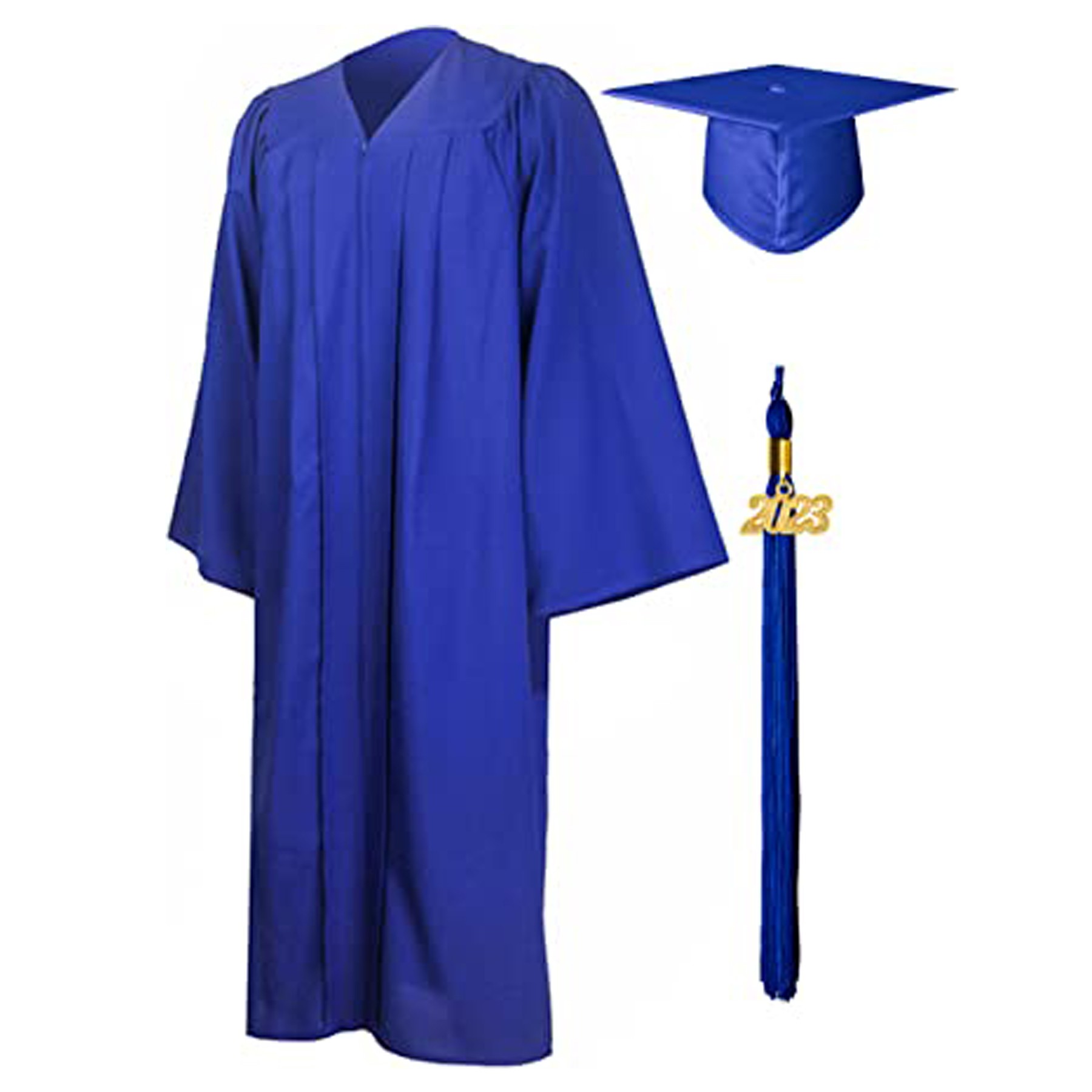 Graduation Matte Gown Cap Set 5