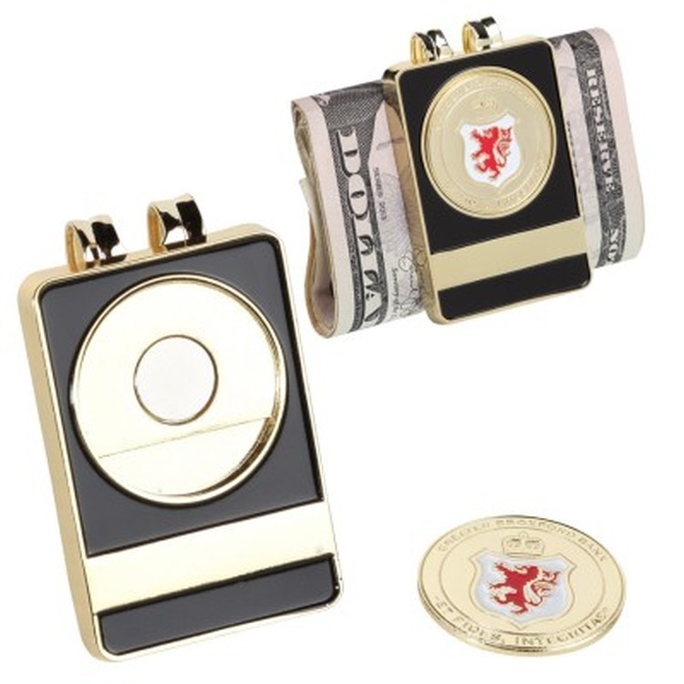 Money Clip with Soft Enamel Ball Marker 2