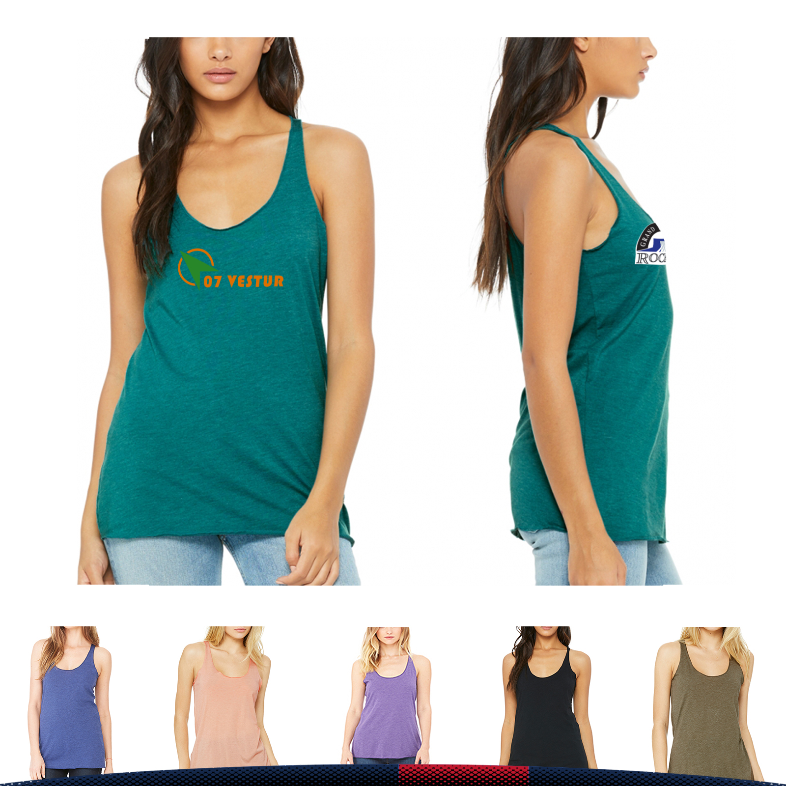 Bella Canvas® Fitness Racerback Tank Tops 7