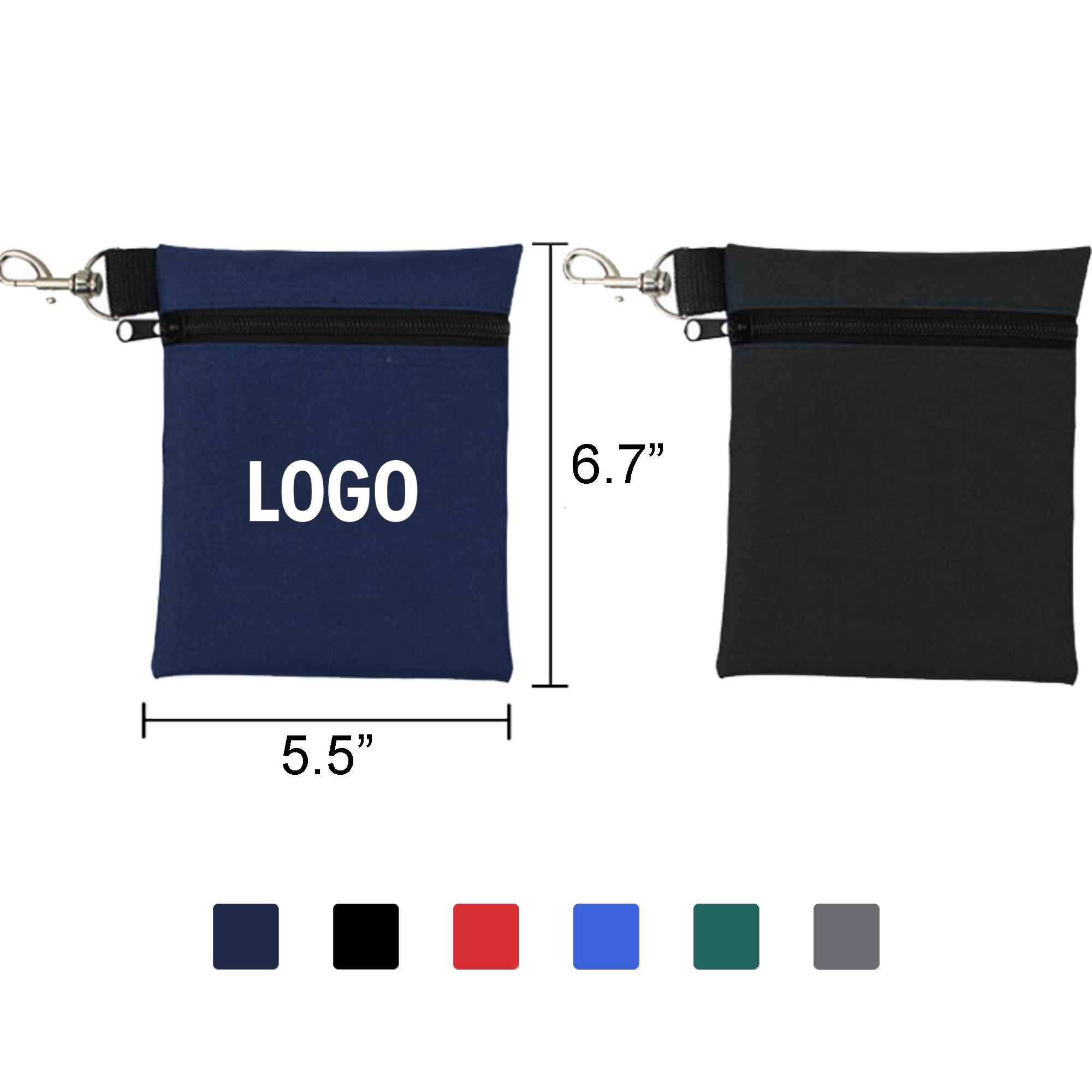 Compact Golf Ball Storage Pouch 2
