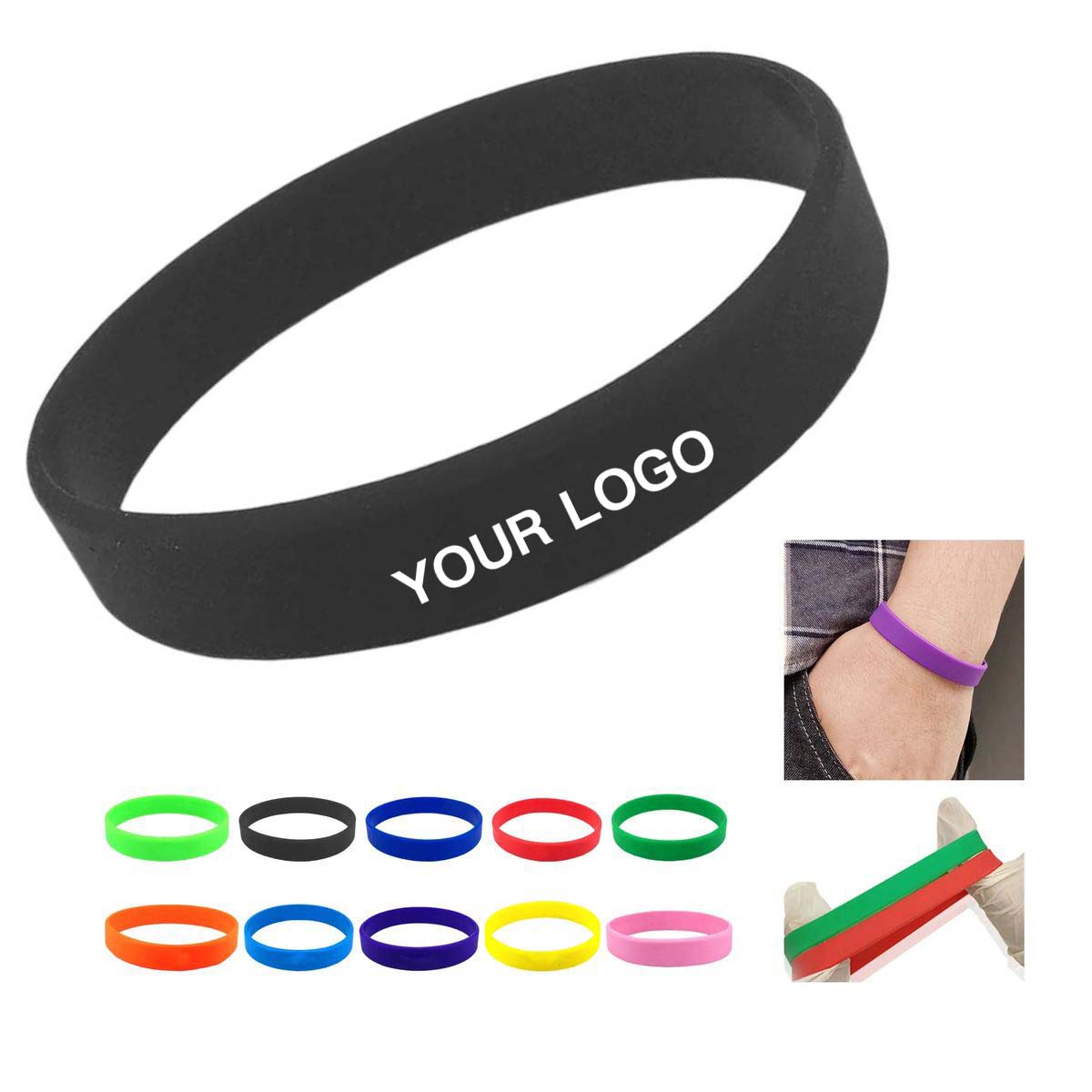 Lightweight Silicone Band for Promotions 3