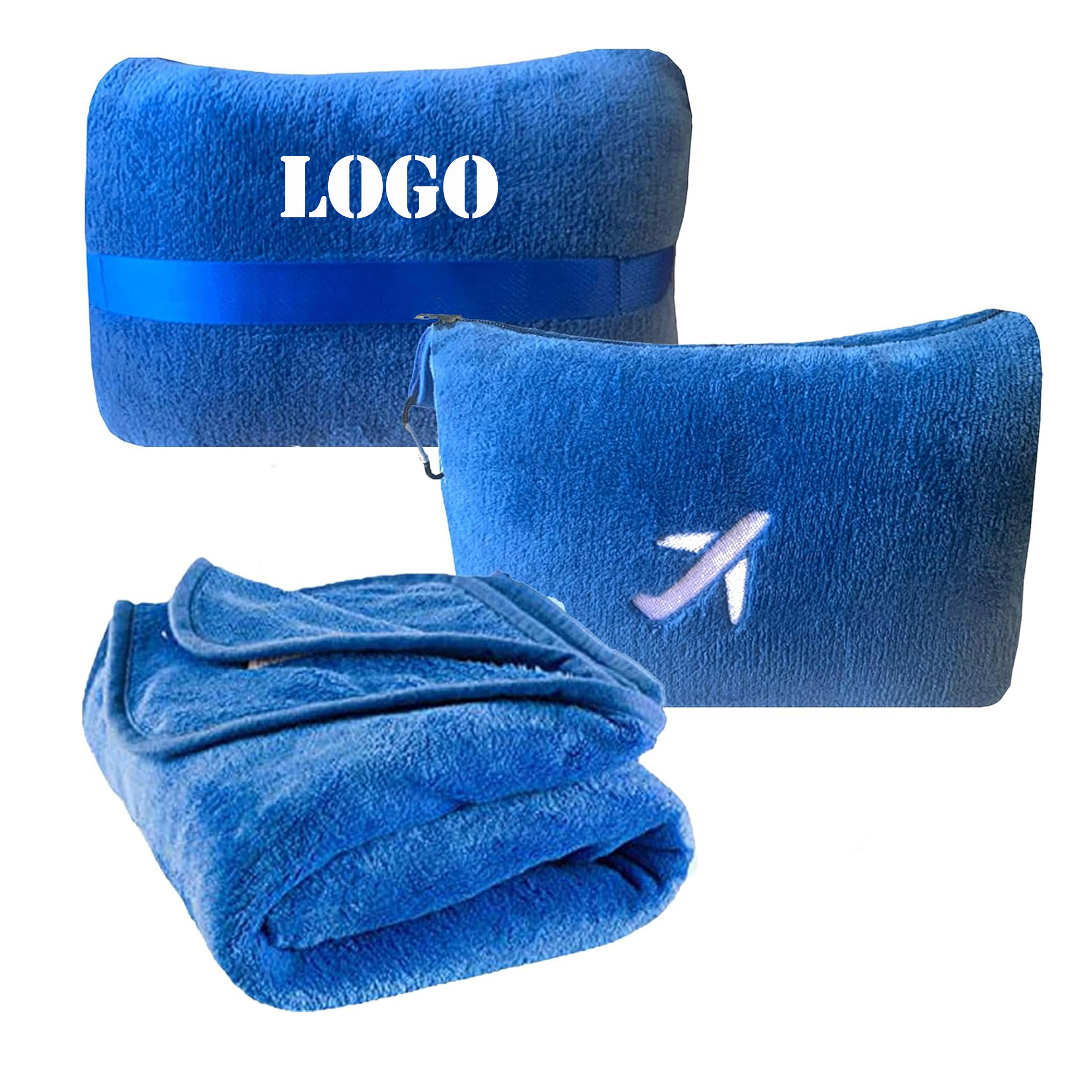 Travel Outdoor Airplane Blanket Pillow 2