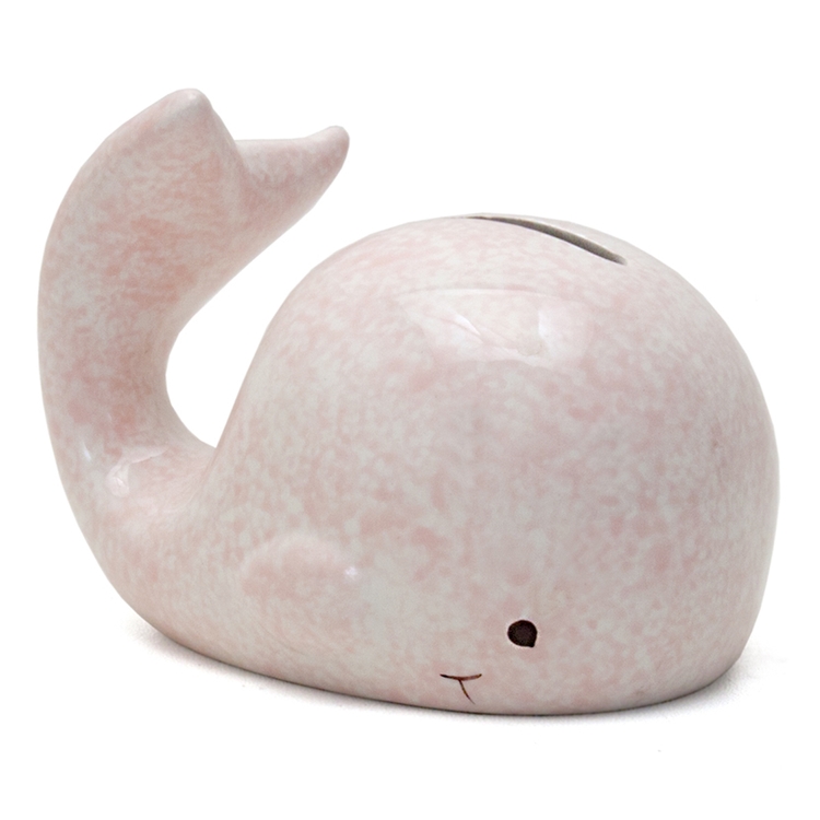 Whale - Unique Mini Hand Painted Ceramic Bank 6