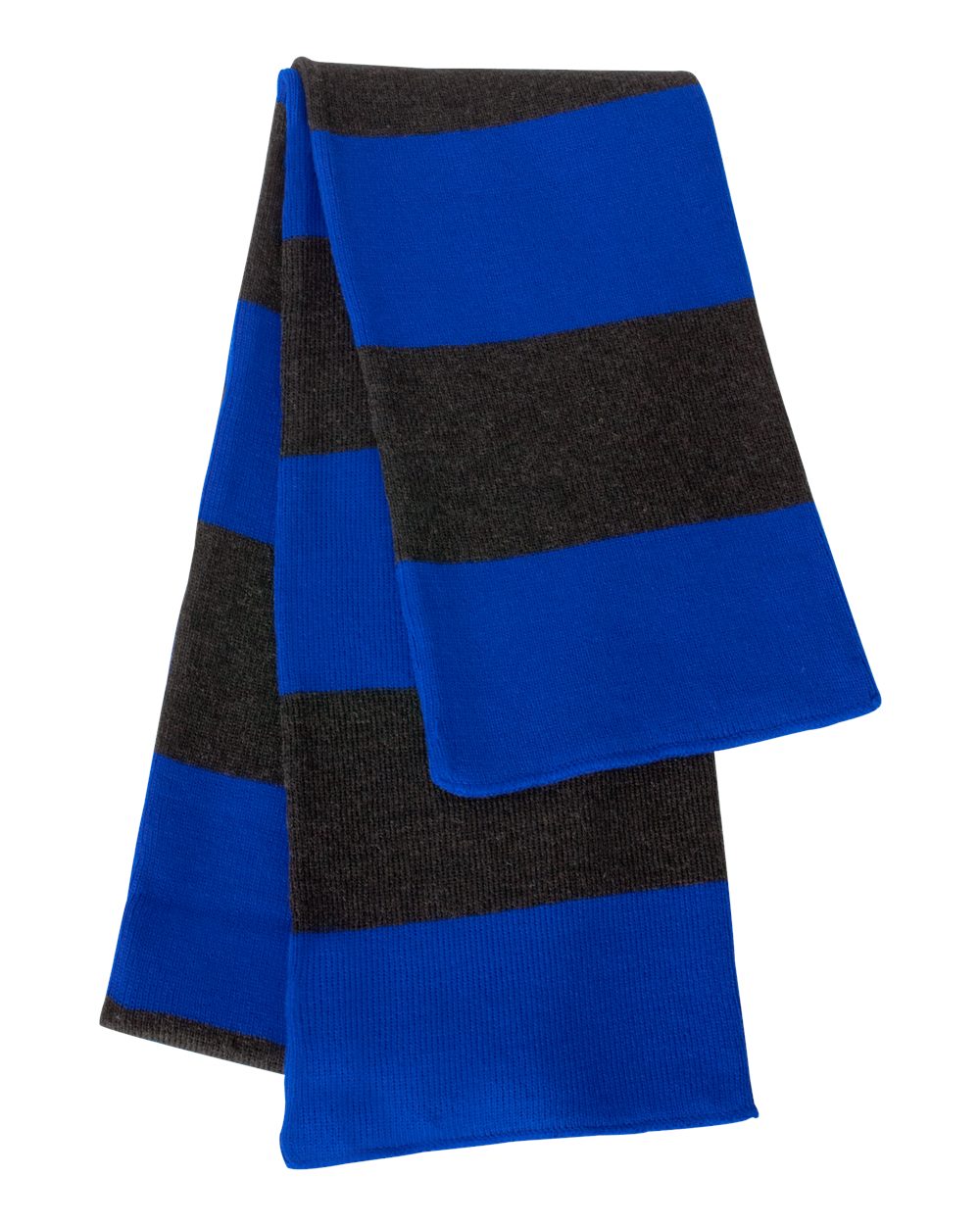 Rugby-Striped Knit Scarf - SP02 25