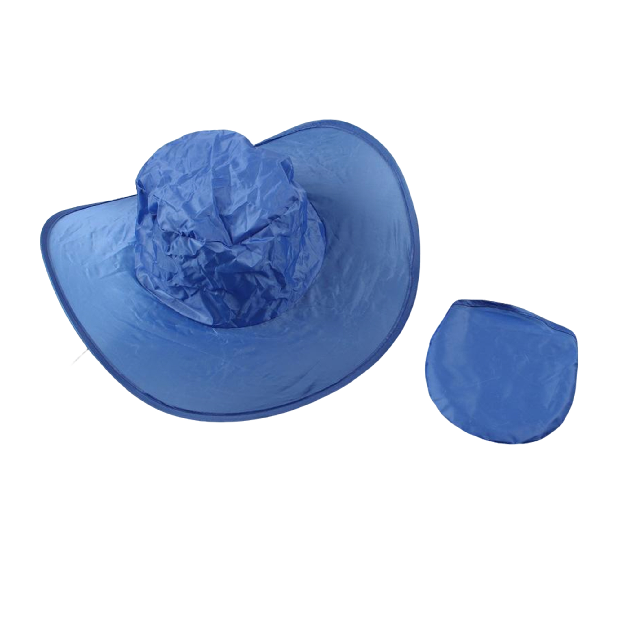 Folding Cowboy Hat With Storage Pouch And Sun Protection 4
