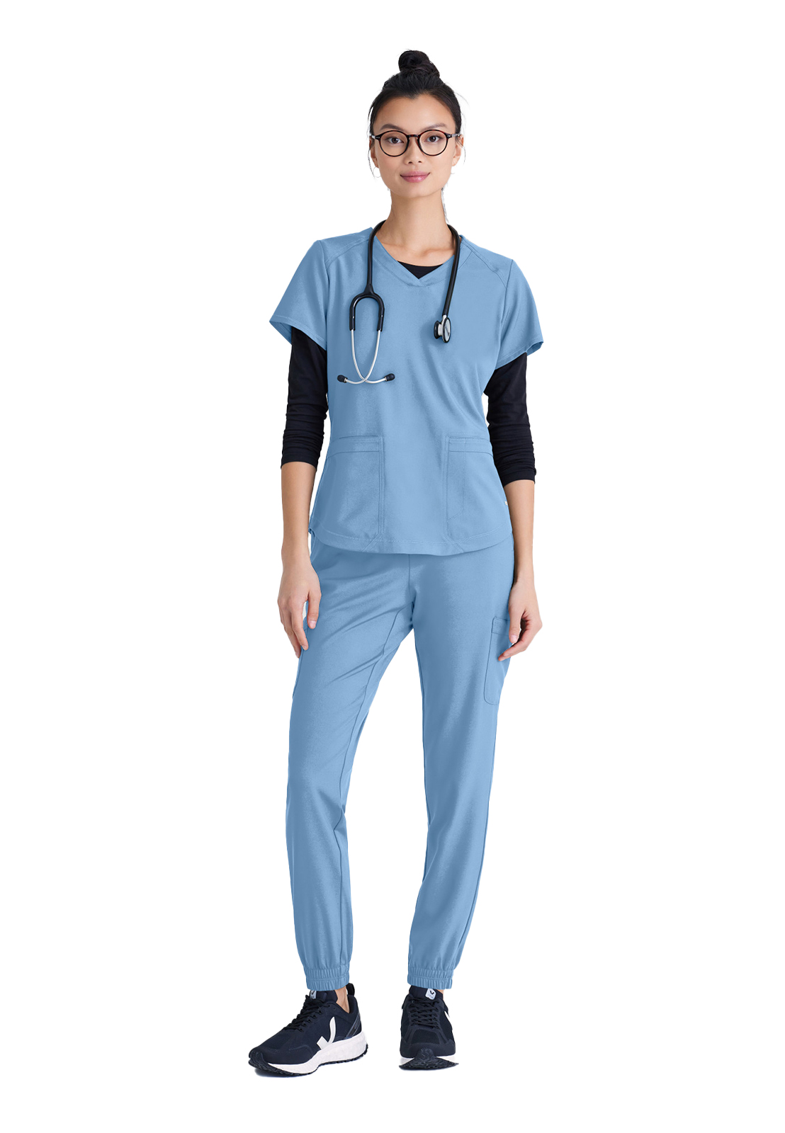 Grey's Anatomy Evolve Stretch - Women's Six-Pocket Terra Jogger Scrub Pant 13