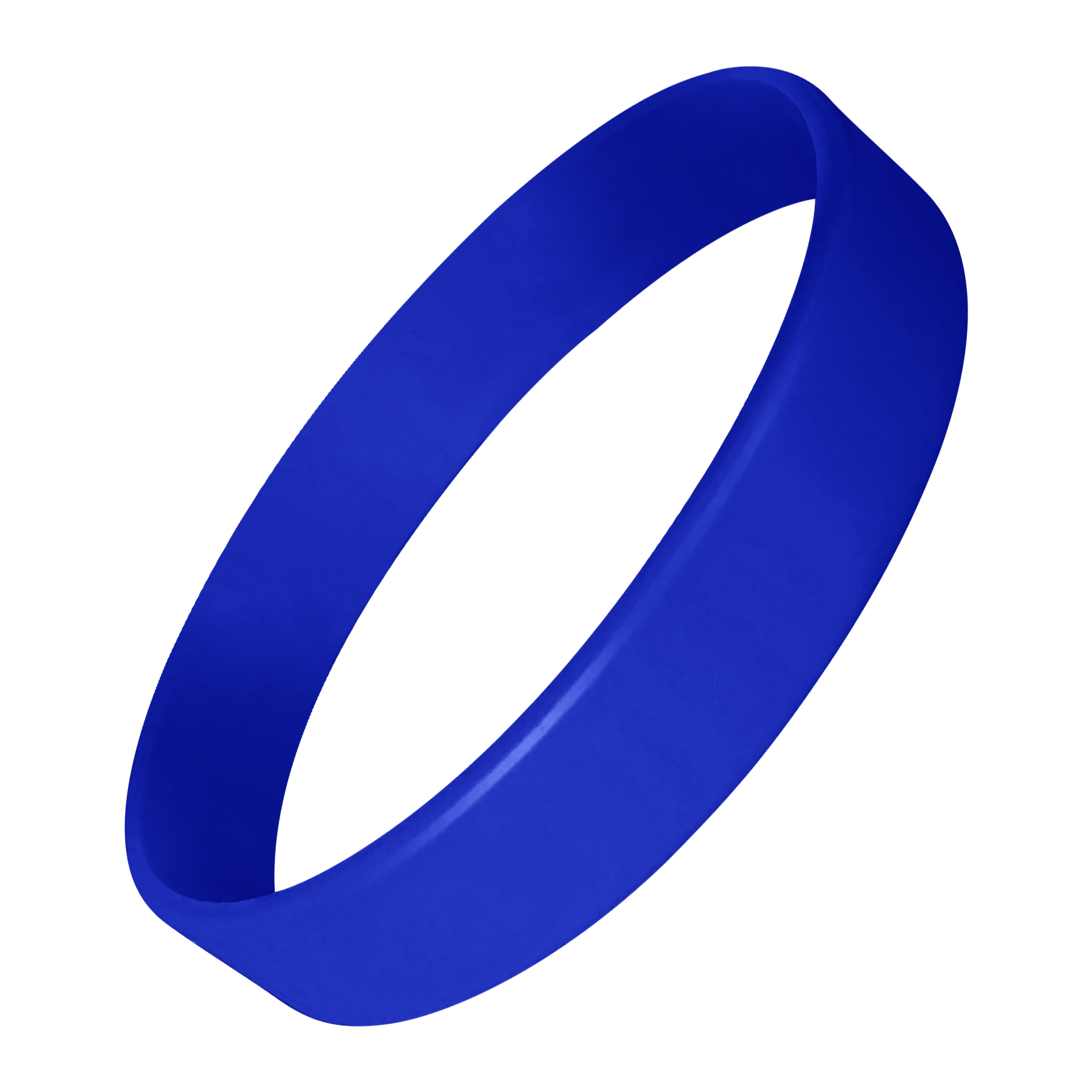 8'' L x 1/2'' WSilicone Wristband 2