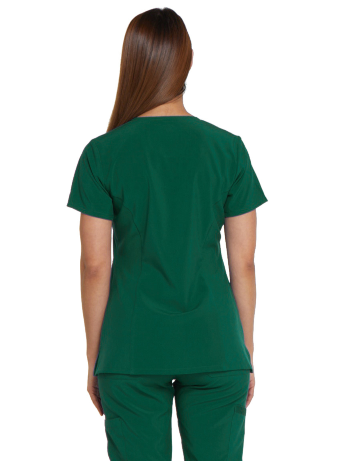 Dickies Medical - EDS Essentials - Women's 2-Pocket Contemporary V-Neck Top 34