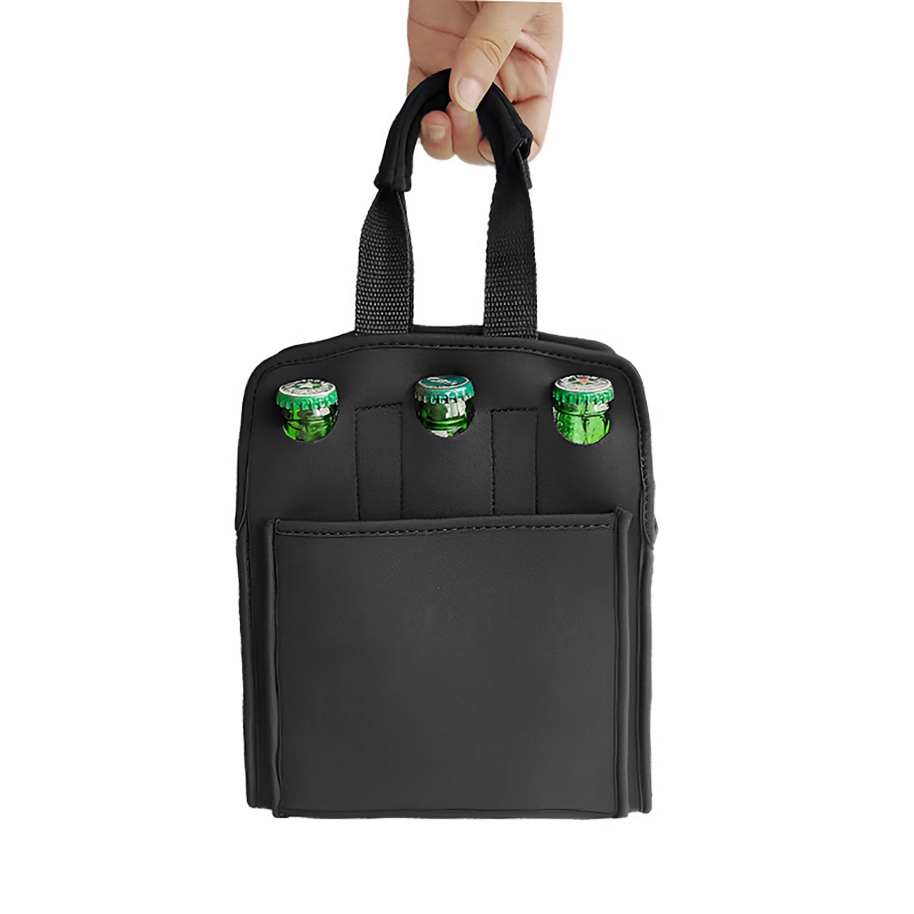 Imprinted Neoprene Six-Pack Tote Coolers 11