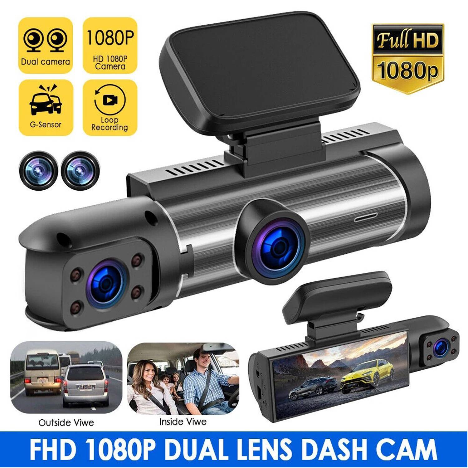 Lnfrared M8 High-definition 1296P Driving Recorder 6