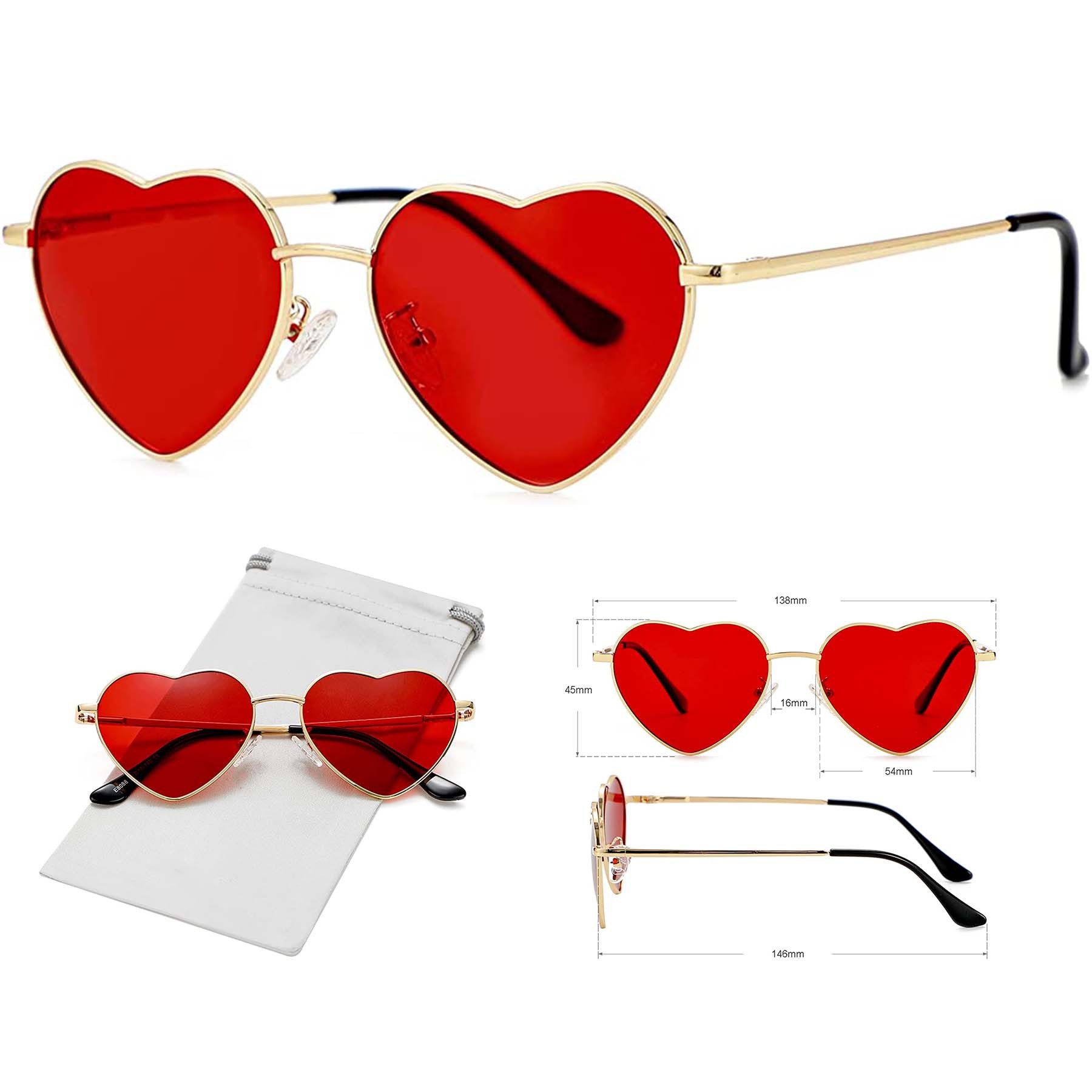Heart Shaped Sunglasses 2